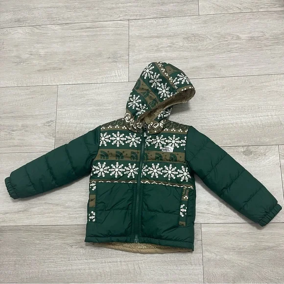 NWOT North Face winter coat, size 3T Sherpa Liner. - Picture 4 of 7